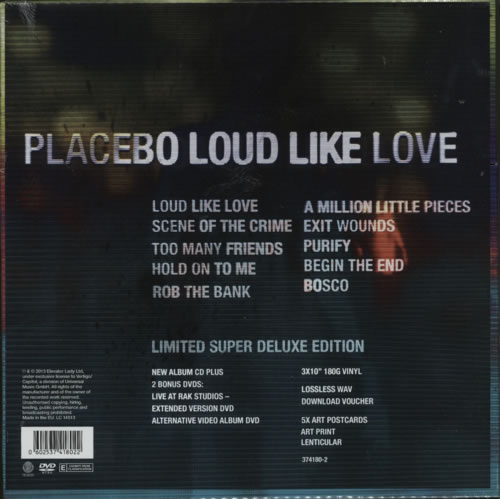 Placebo レコード LP Placebo – B3 EP – Vinyl (Clear, 10